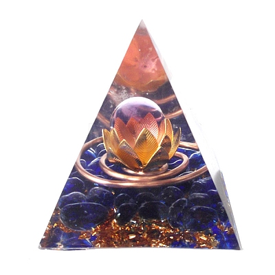 Orgonite Pyramid Resin Energy Generators PW-WG13B4A-01-1