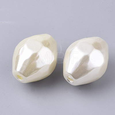 ABS Plastic Imitation Pearl Beads KY-T013-004-1