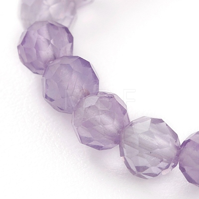 Natural Gemstone Beads Stretch Rings RJEW-JR00319-1
