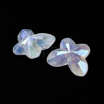 Transparent Acrylic Beads OACR-O006-08-1