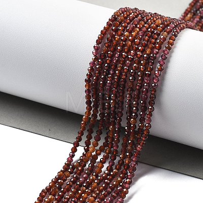 Natural Garnet Beads Strands G-H079-A01-01A-1