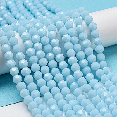 Opaque Glass Beads Stands X-EGLA-A035-P6mm-D10-1