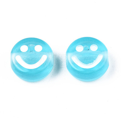 Transparent Acrylic Beads TACR-S135-001B-01-1