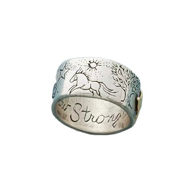 Brass Finger Rings WGFE9F8-01-1