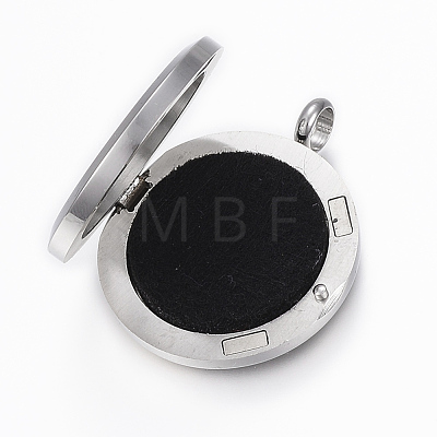 316 Surgical Stainless Steel Diffuser Locket Pendants STAS-H404-14E-1