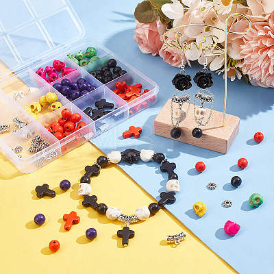 DICOSMETIC DIY Beads Jewelry Making Finding Kit DIY-AR0003-52-1
