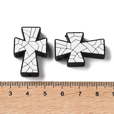 Sports Theme Silicone Beads LS-SL-D001-02A-1