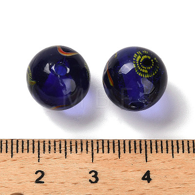 Handmade Opaque Lampwork Beads LAMP-C016-04B-10-1