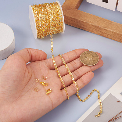 DIY Chain Bracelet Necklace Making Kit DIY-TA0004-94-1