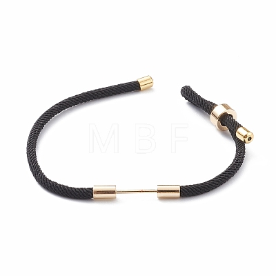 Braided Nylon Cord Bracelet Making MAK-A017-D02-03G-1