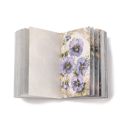 The Purple Memories Retro Scrapbook Paper Pads Book DIY-C082-04E-1