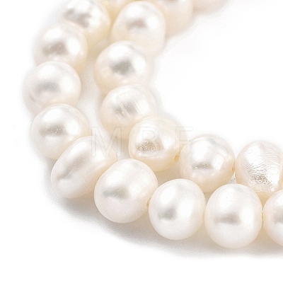 Natural Cultured Freshwater Pearl Beads Strands PEAR-C003-28-1