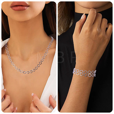 DIY Chain Necklace/Bracelets Kits DIY-TA0015-94-1