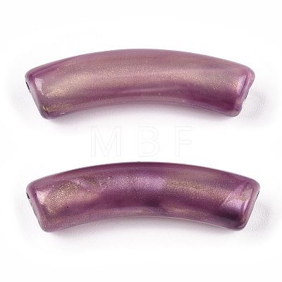 Opaque Acrylic Beads MACR-N009-020G-1