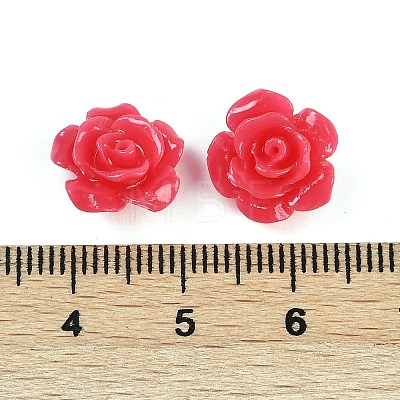 Synthetic Coral Carved Beads CORA-M001-06F-1