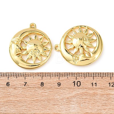 304 Stainless Steel Pendants STAS-F304-01G-02-1