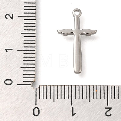 Anti-Tarnish 304 Stainless Steel Pendants STAS-P369-01P-1