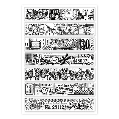 Custom PVC Plastic Clear Stamps DIY-WH0448-0594-1