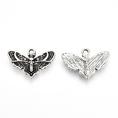 Tibetan Style Alloy Pendants PALLOY-T075-181AS-1