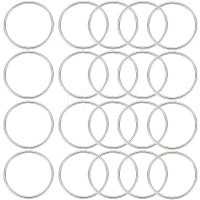 Iron Open Jump Rings FIND-SP0002-63F-1