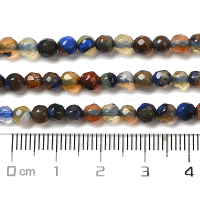 Natural Agate Beads Strands G-H302-A01-07-1