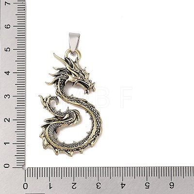 Tibetan Style Alloy Pendants FIND-B040-09AG-1