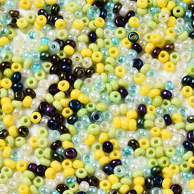 Glass Round Seed Beads SEED-S057-R-004-1