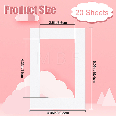 Paper Mat Board DIY-WH0349-114-1