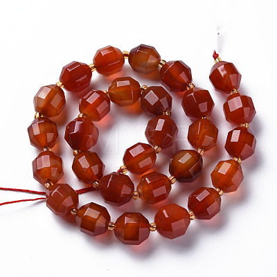 Natural Agate Beads Strands G-T131-118G-1