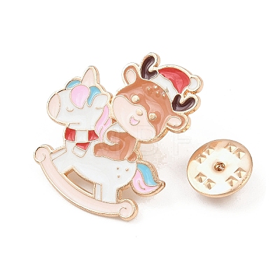 Christmas Enamel Pins JEWB-F041-01D-1