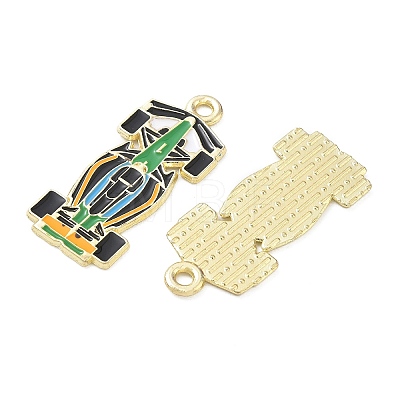 Alloy Enamel Pendants AL-CBA4666-03A-02-1