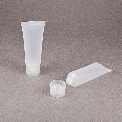 PE Plastic Refillable Flip Top Cap Bottles X1-MRMJ-WH0037-02B-1
