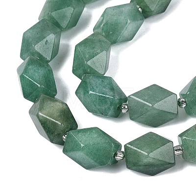 Natural Green Aventurine Beads Strands G-Q608-11L-1