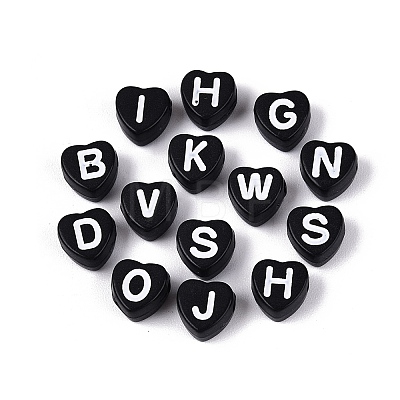 Opaque Acrylic Enamel Beads SACR-Q001-16B-A01-1