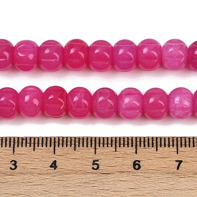 Natural Malaysia Jade Beads Strands G-Z080-B01-8x6mm-04-1