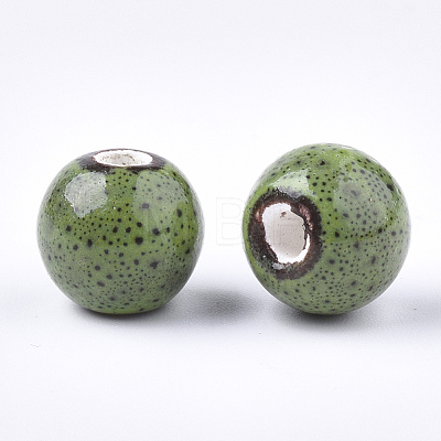 Handmade Porcelain Beads PORC-Q262-01D-1