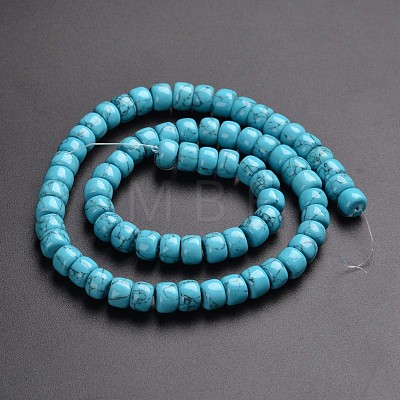 Natural Gemstone Column Bead Strands G-E266-05M-1