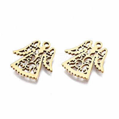 201 Stainless Steel Pendants LS-STAS-Q240-030G-1