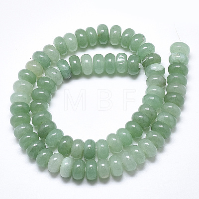Natural Green Aventurine Beads Strands G-T122-02G-1