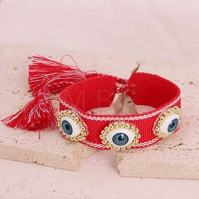 Bohemian Brass & Resin Bracelets FS-WGD4AB4-05-1