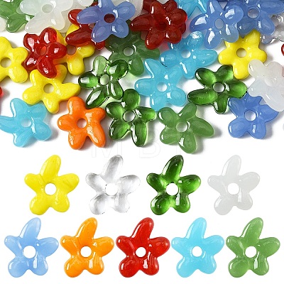 10Pcs Handmade Lampwork Beads LAMP-YW0001-76-1