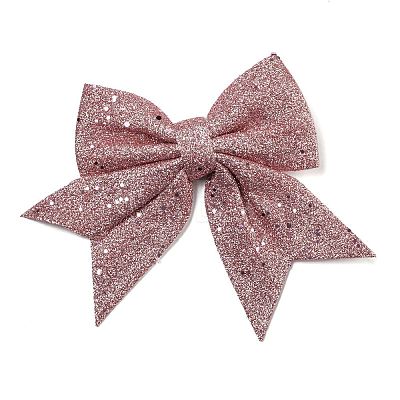 Glitter Foam Bowknot Ornament Accessories FIND-N005-04E-1