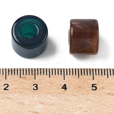Tow Tone Acrylic Beads OACR-C040-08-1