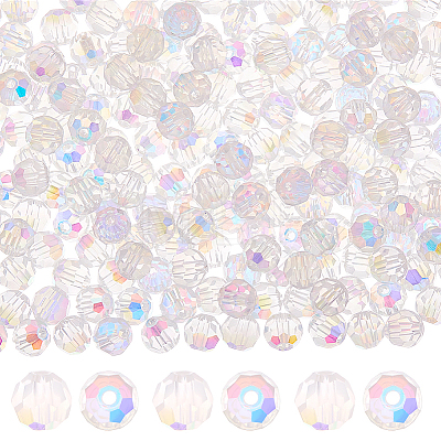 Electroplate Glass Beads EGLA-BBC0001-03A-1