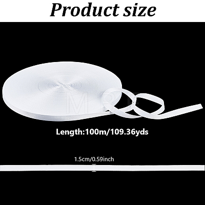 Polyester Ribbons OCOR-WH0109-366B-1