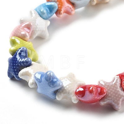 Handmade Porcelain Beads PORC-Q002-03E-1