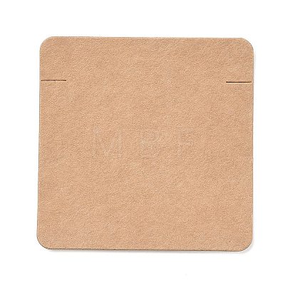 Blank Kraft Paper Bracelets Display Cards LS-X-CDIS-G005-03-1