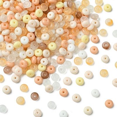 100G Imitation Jade Glass Beads DGLA-YW0001-53E-1