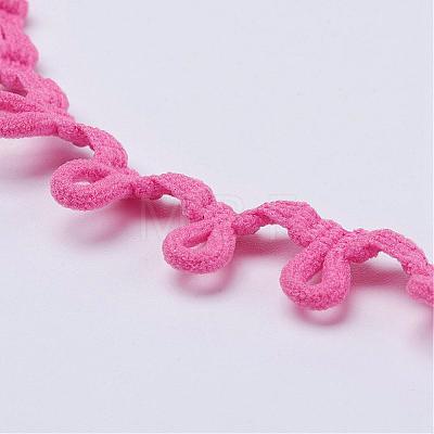 Cloth Gothic Choker Necklaces NJEW-E085-29G-1