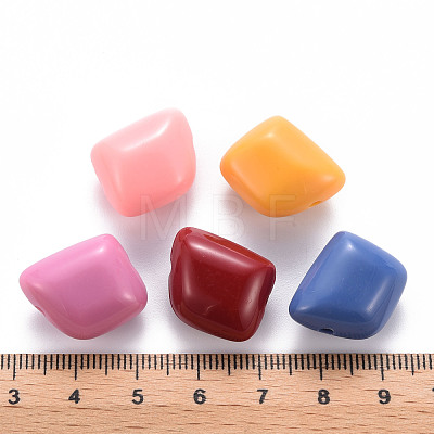 Opaque Acrylic Beads MACR-S373-15A-1